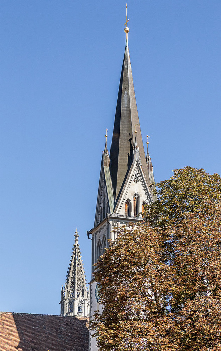 Türme von Stephanskirche und Münster Unserer Lieben Frau (im Hintergrund) Konstanz