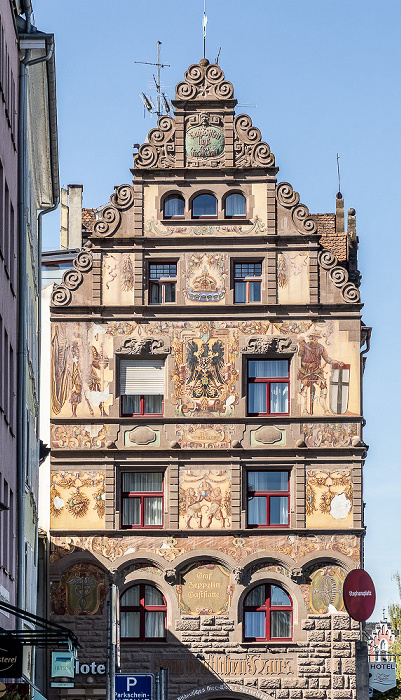 Sankt-Stephans-Platz: Zum deutschen Haus (Hotel Graf Zeppelin) Konstanz