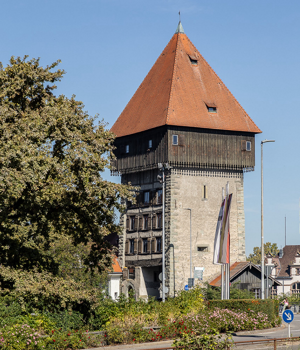 Konzilstraße / Rheinsteig: Rheintorturm Konstanz