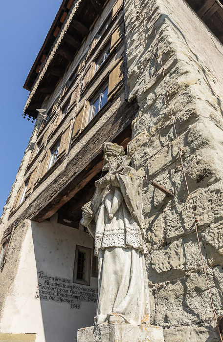 Rheinsteig: Rheintorturm Konstanz