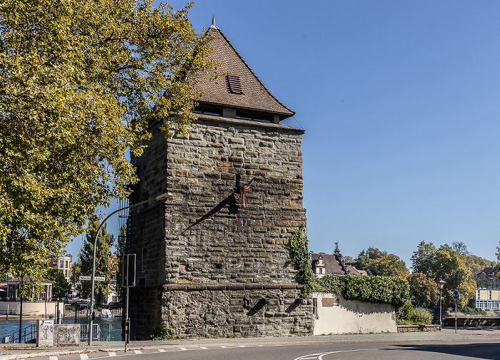 Rheinsteig: Pulverturm Konstanz