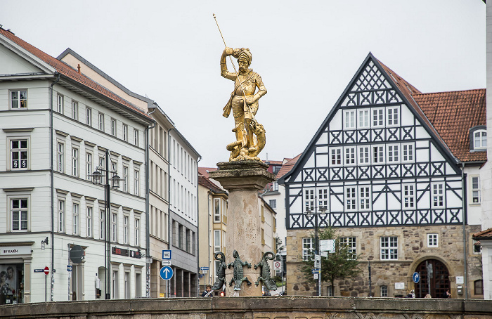 Markt: St. Georg-Brunnen Eisenach