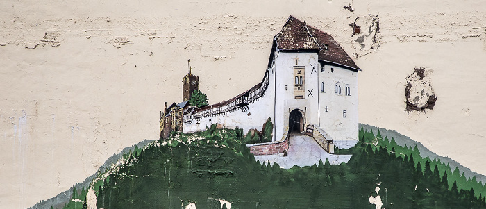 Parkplatz Zentrum Eisenach Süd: Street Art Eisenach