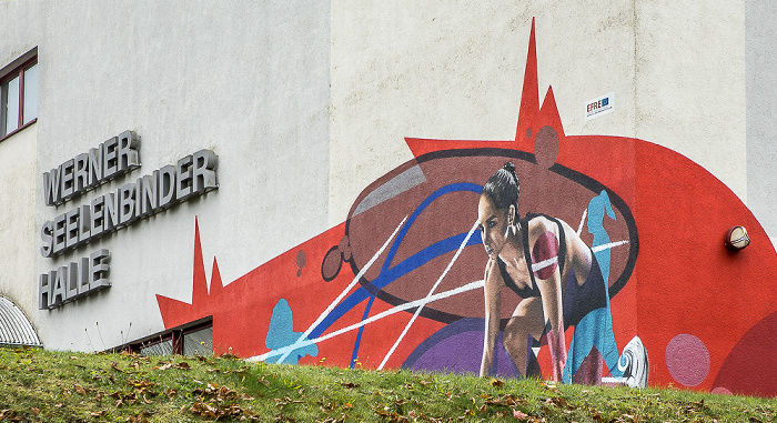 Am Stadion: Werner Seelenbinder Halle - Street Art Bad Salzungen