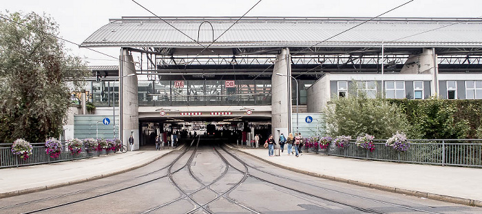 Bahnhofstraße, Hauptbahnhof Erfurt