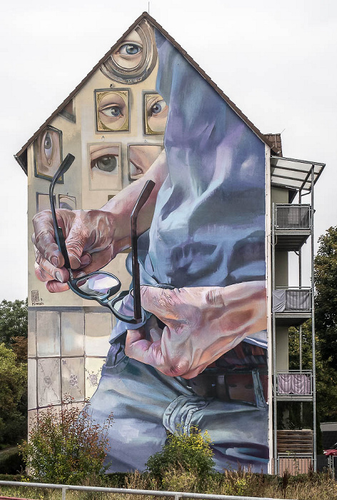 Promenadendeck / Stauffenbergallee: Street Art Erfurt