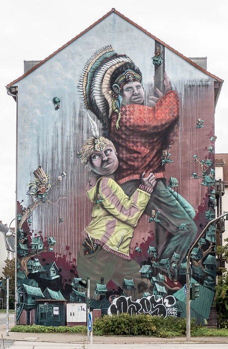 Weimarische Straße: Street Art Erfurt