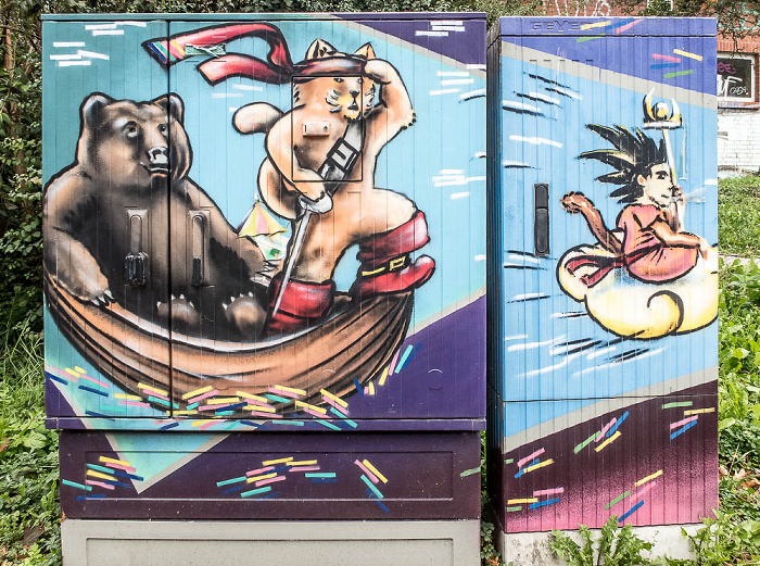 Löberstraße: Street Art Erfurt