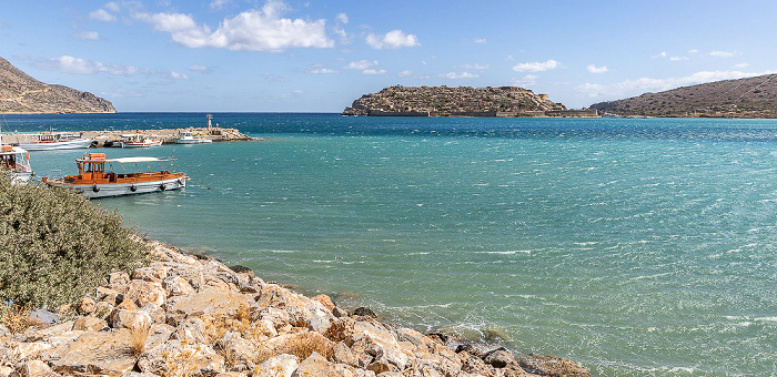 Golf von Elounda mit Spinalonga Gemeinde Vrouchas