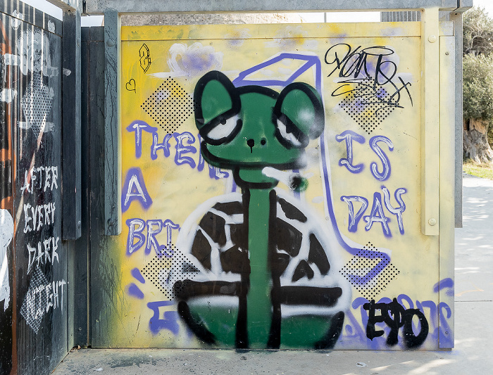 Herakleion Skatepark: Street Art Heraklion