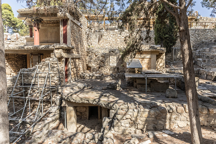 Palast von Knossos: South House Heraklion