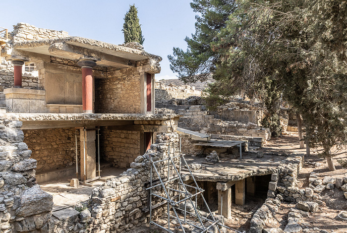 Palast von Knossos: South House Heraklion