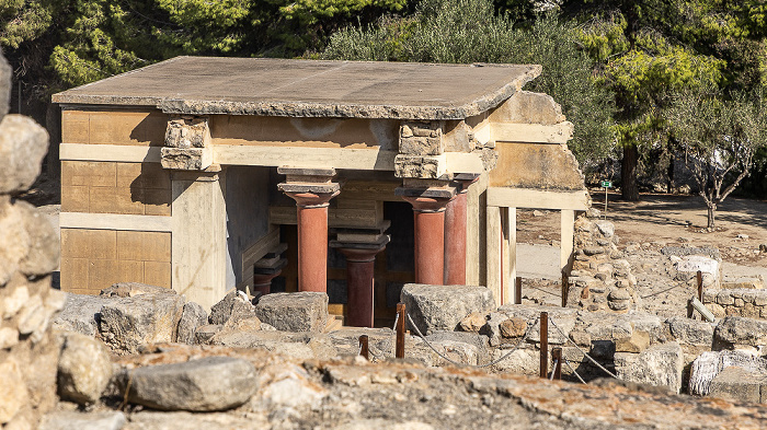 Palast von Knossos: North Lustral Basin Heraklion