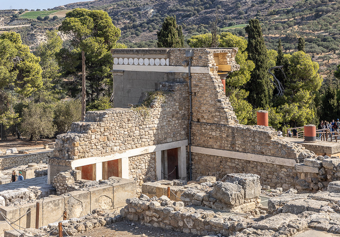 Palast von Knossos: Nordeingang (Βόρεια Είσοδος) Heraklion