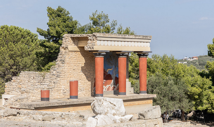 Palast von Knossos: Nordeingang (Βόρεια Είσοδος) Heraklion