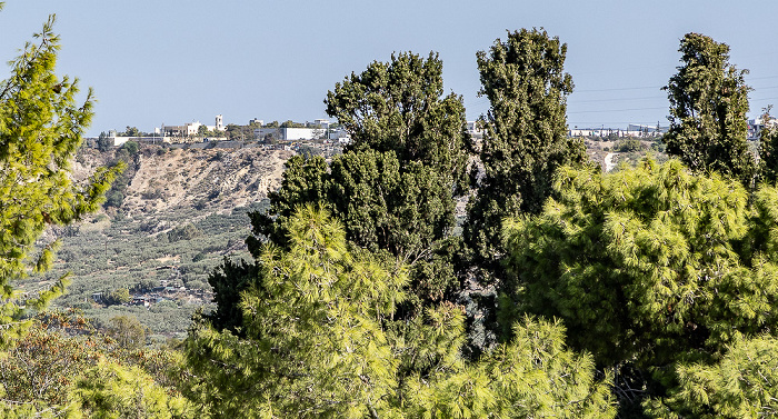 Blick vom Palast von Knossos Heraklion