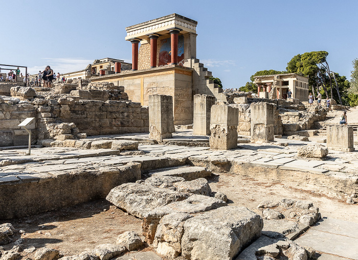 Palast von Knossos: Nordeingang (Βόρεια Είσοδος) Heraklion