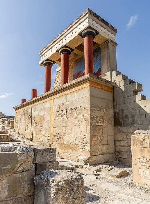 Palast von Knossos: Nordeingang (Βόρεια Είσοδος) Heraklion