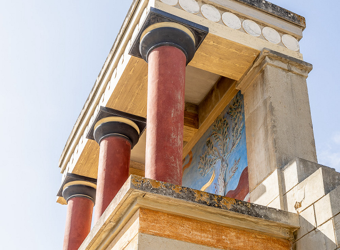 Palast von Knossos: Nordeingang (Βόρεια Είσοδος) Heraklion