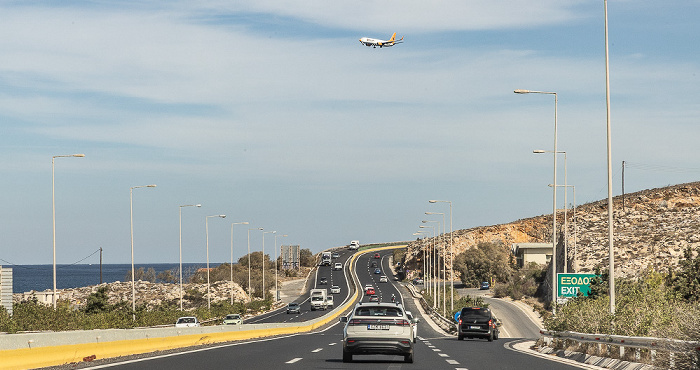 European Route E75 (Greece) (Europastraße E75 (Griechenland)) / A90 Motorway (Αυτοκινητόδρομος Α90) Provinz Chersonissos