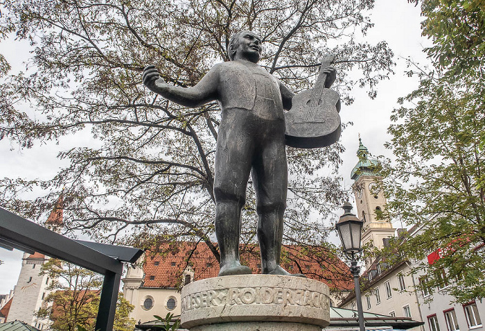Viktualienmarkt: Roider-Jackl-Brunnen München