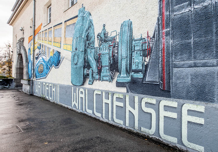 Stauwehr Oberföhring: Street Art München