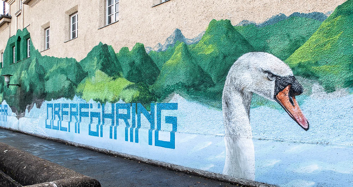 Stauwehr Oberföhring: Street Art München