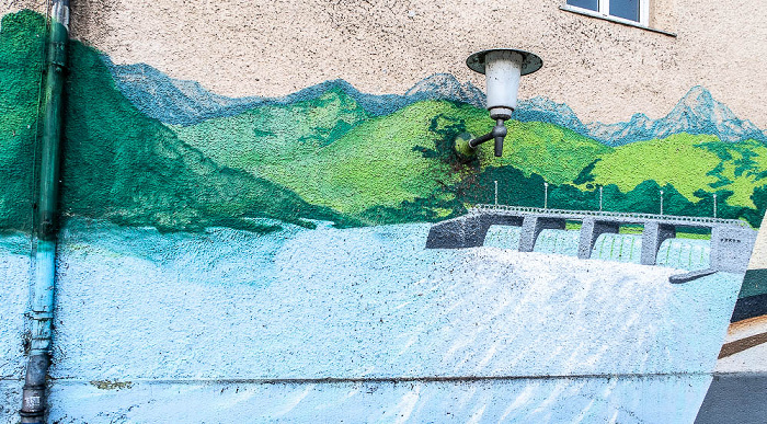 Stauwehr Oberföhring: Street Art München