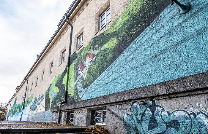 Stauwehr Oberföhring: Street Art München