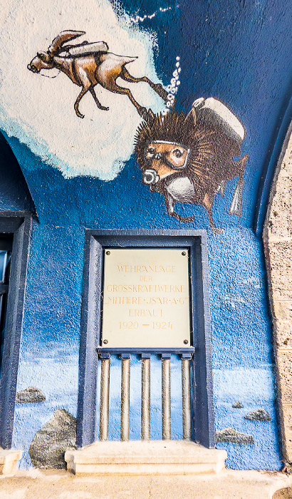 Stauwehr Oberföhring: Street Art München