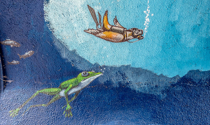 Stauwehr Oberföhring: Street Art München