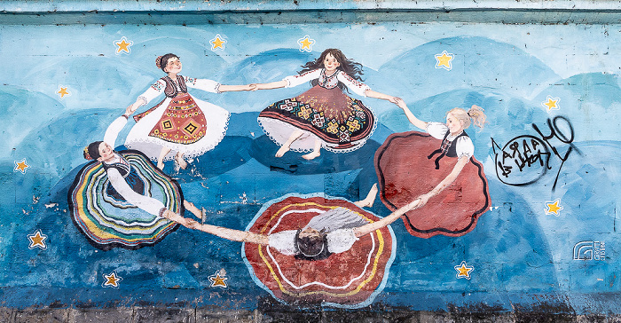 Strada București: Street Art Chișinău