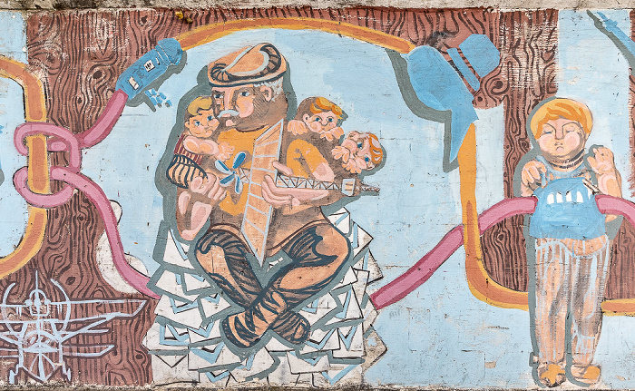 Strada București: Street Art Chișinău