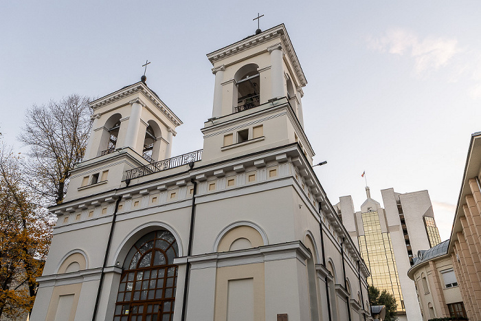 Strada Mitropolit Dosoftei: Catedrala Romano-Catolică „Providența Divină” (Kathedrale der göttlichen Vorsehung) Chișinău