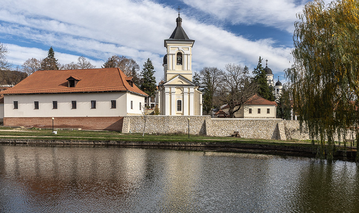 Kloster Căpriana mit der Church of the Dormition of the Virgin Mary Căpriana