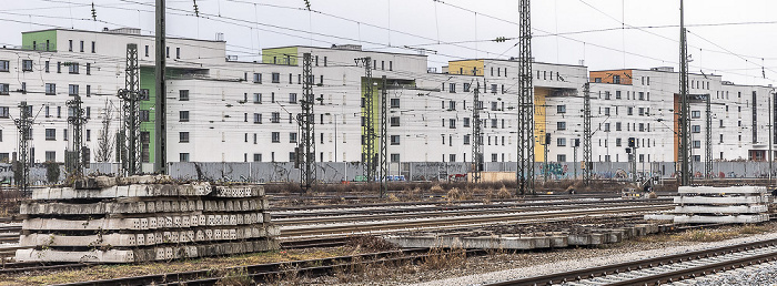 Bahnstrecke Hauptbahnhof - Pasing München