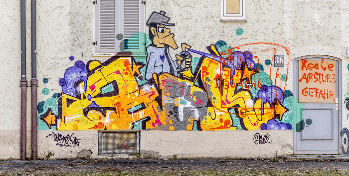 Hechtseestraße / Haldenseestraße: Street Art München