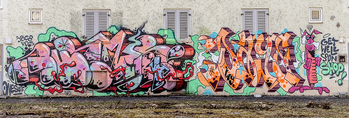Hechtseestraße / Haldenseestraße: Street Art München