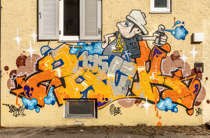 Hechtseestraße / Haldenseestraße: Street Art München