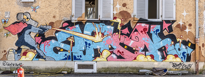 Hechtseestraße / Haldenseestraße: Street Art München
