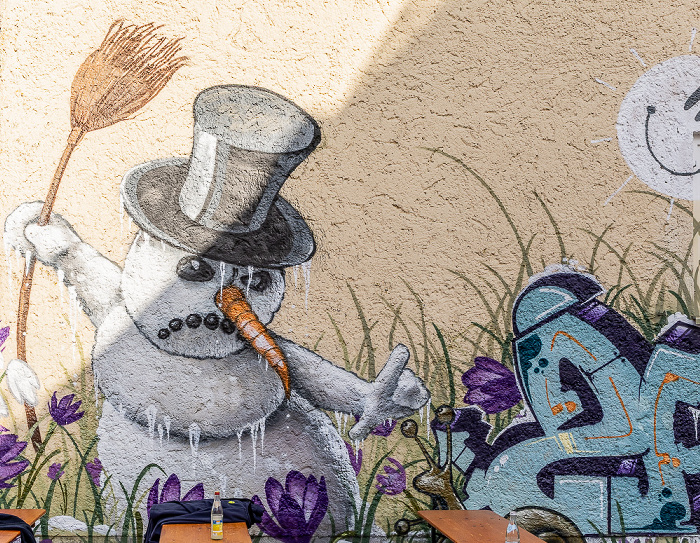 Hechtseestraße / Haldenseestraße: Street Art München