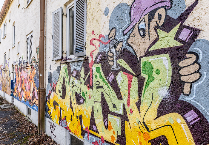 Hechtseestraße / Haldenseestraße: Street Art München