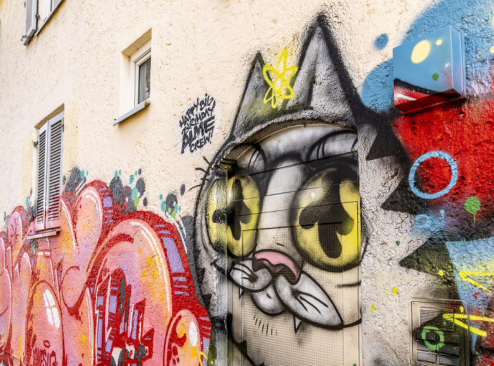 Hechtseestraße / Haldenseestraße: Street Art München