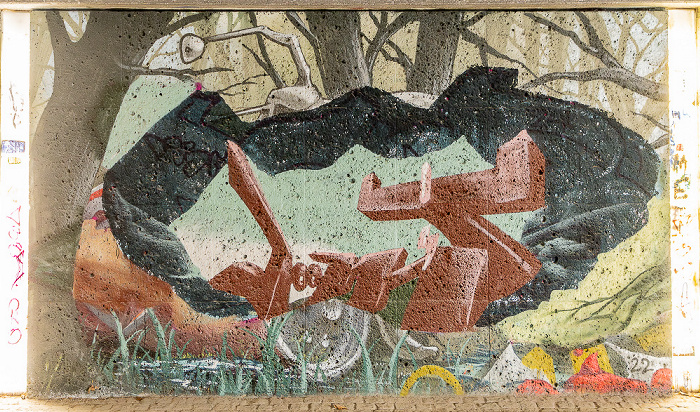 Unterführung Prinzregentenstraße am Friedensengel: Street Art München