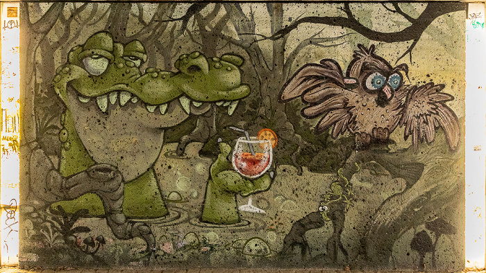 Unterführung Prinzregentenstraße am Friedensengel: Street Art München