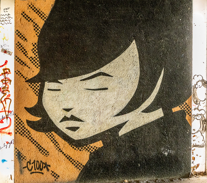 Unterführung Prinzregentenstraße am Friedensengel: Street Art München
