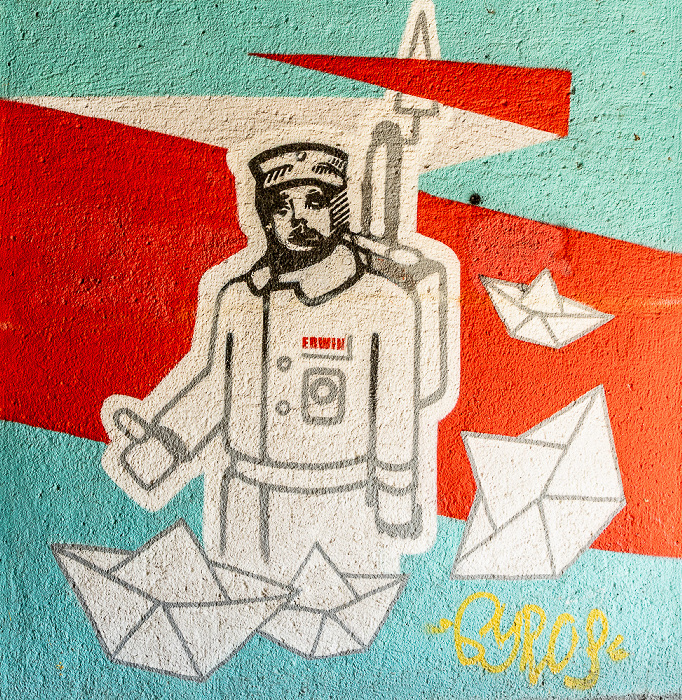 Unterführung Prinzregentenstraße am Friedensengel: Street Art München