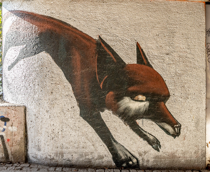 Unterführung Prinzregentenstraße am Friedensengel: Street Art München