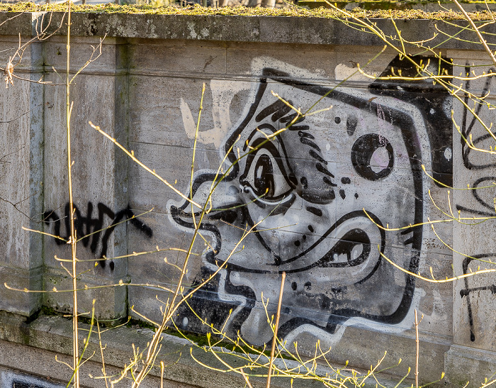 Maximiliansanlagen: Street Art München