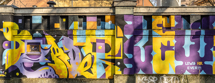 Zellstraße: Biergarten an der Muffathalle - Street Art München